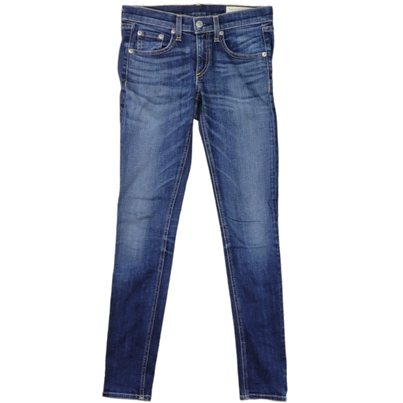 Rag & Bone Womens Parliament Skinny Jeans Made in The USA Size 25 - Picture 4 of 14